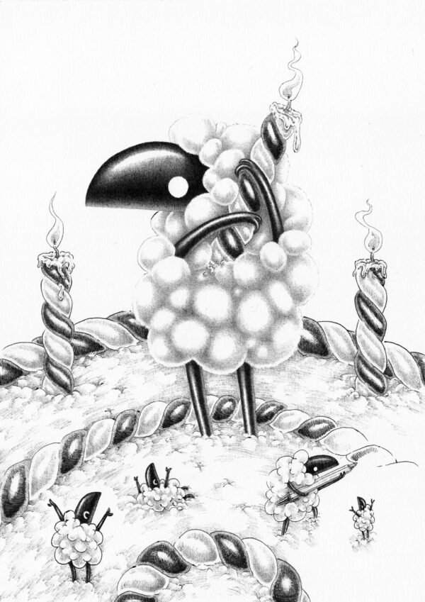"Happy birthday to me"