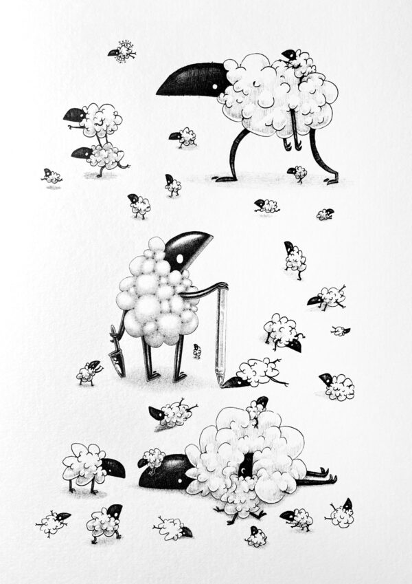 "Living sketches"
